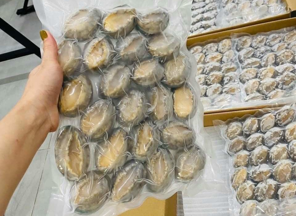 Bào ngư ngoại giá chưa tới 400.000 đồng/kg