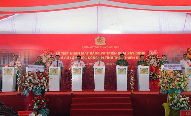 Thừa Thiên-Huế: Xem xét việc ứng ngân sách để xây trụ sở Công an tỉnh