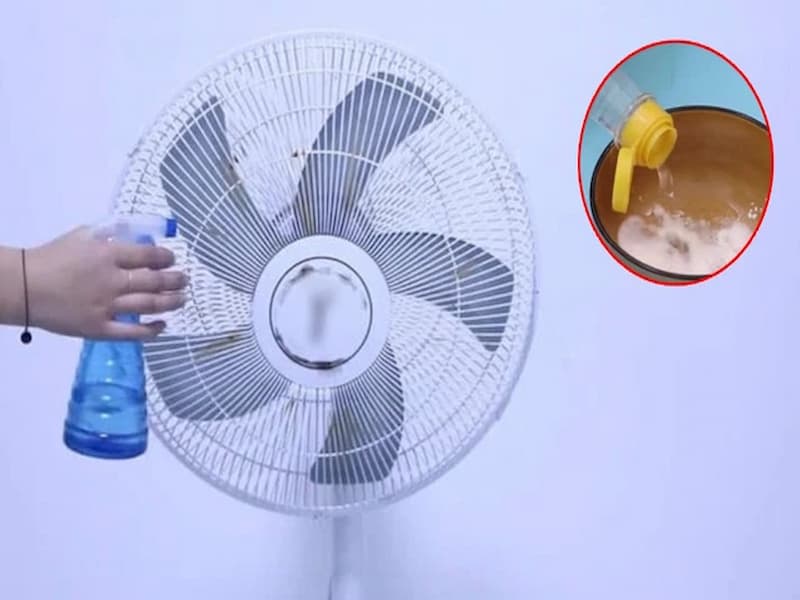 Quạt điện bẩn không cần tháo khung, chỉ cần làm theo cách này 2 phút là sạch, bụi tự rơi xuống
