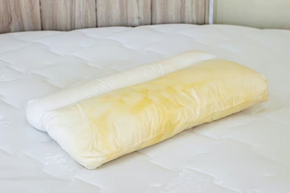 Không cần thuốc tẩy: 3 nguyên liệu nhà bếp giúp đánh bay vết ố vàng trên gối chỉ sau 1 lần giặt
