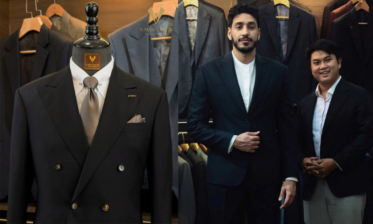 Tiệm may suit cho khách tây V.Man Tailor: Dịch vụ linh hoạt, chuẩn mực toàn cầu